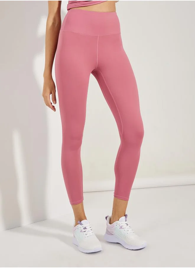 Styli Binding Corset Effect Top & Leggings Set