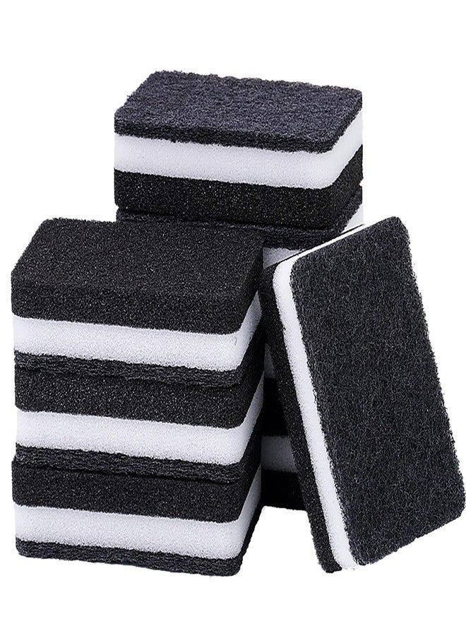 Taeku Natural Kitchen Sponge, 6 Pack Heavy Duty Scrub Cellulose Sponge Premium Multifunction Eco Friendly Cleaning Sponges for Dishes (Black) - Image 1