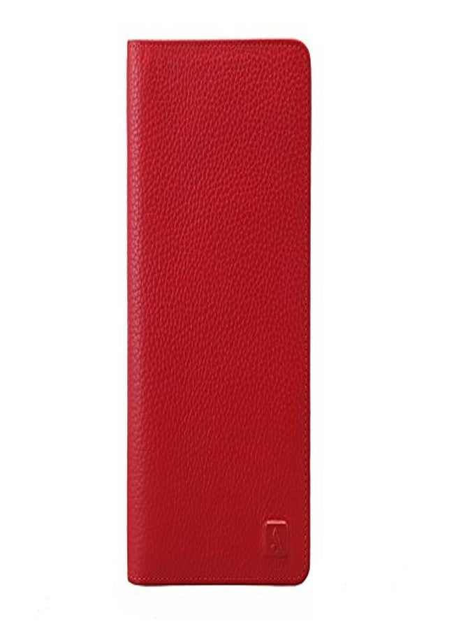 Adamis Leather Passport Holder Cum Travel Document Wallet W85 Red - Image 2