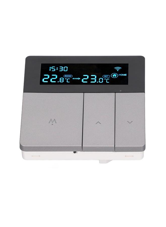 Thoraya 3A Smart Thermostat LCD Color Screen High Accuracy Programmable Thermostat Water Heating Boiler Heating for Home Shopping Mall AC90‑240V Grey WiFi  - Image 4