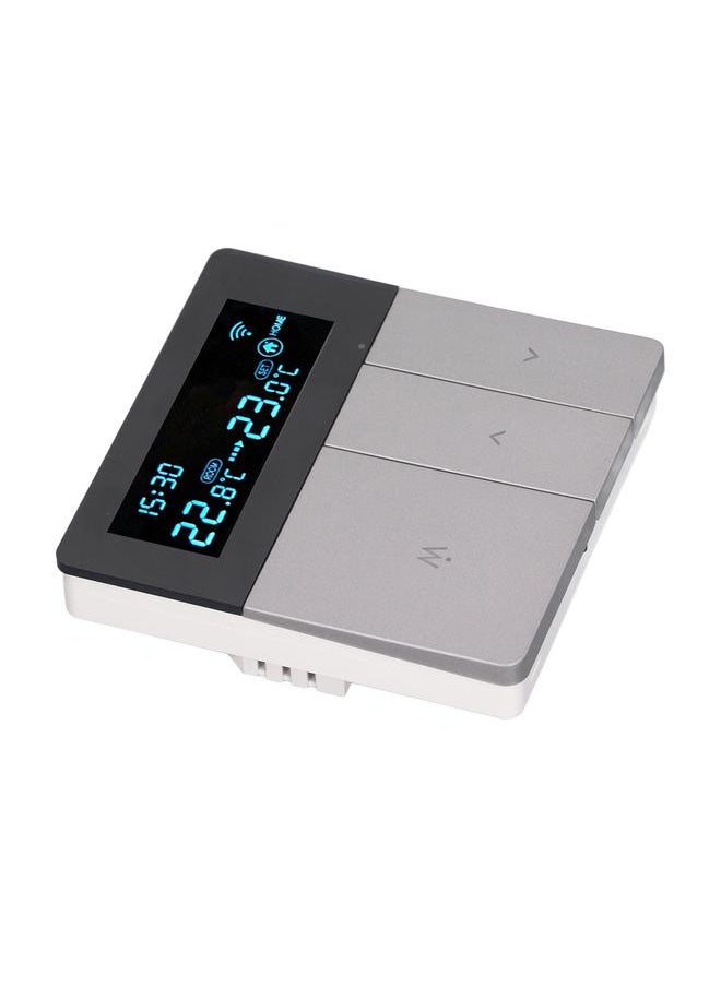Thoraya 3A Smart Thermostat LCD Color Screen High Accuracy Programmable Thermostat Water Heating Boiler Heating for Home Shopping Mall AC90‑240V Grey WiFi  - Image 5