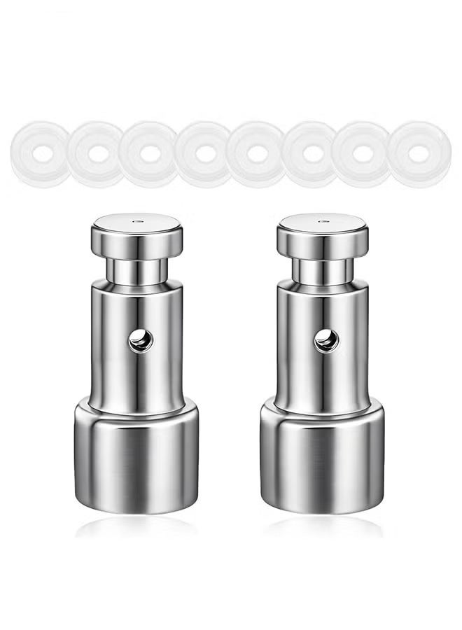 2 قطعة صمام عائم بديل عالمي مع 8 قطع من حشوات السيليكون أجزاء طناجر الضغط الكهربائية لوعاء الضغط - Image 1