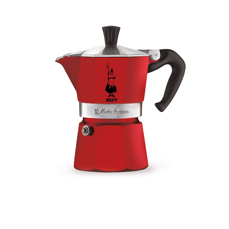 BIALeTTI Bialetti 4941 Moka Express Espresso Maker 1cups Red