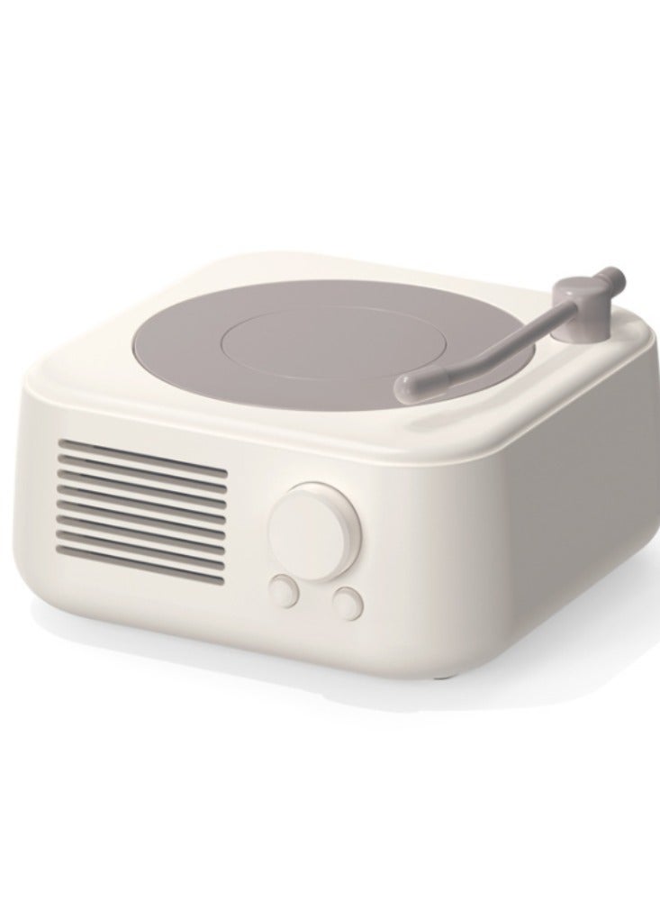 Retro records, Bluetooth speakers, mini portable small speakers, home card inserts, decorations, high aesthetic speakers