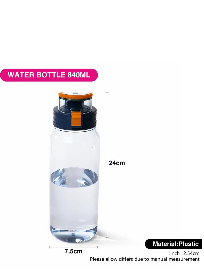 Fissman زجاجة ماء 840 مل للأطفال خالية من BPA وغير سامة - Image 5