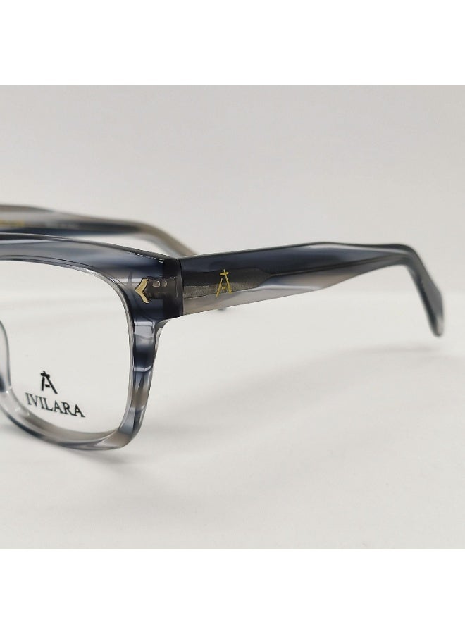IVILARA QM8860_C5 High-End Acetate Women Eyeglasses (Blue) - Image 4
