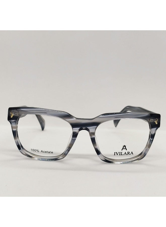 IVILARA QM8860_C5 High-End Acetate Women Eyeglasses (Blue) - Image 3
