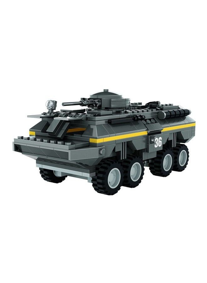 Armored Tank Vehicle Building Block Set 384 Pieces Army