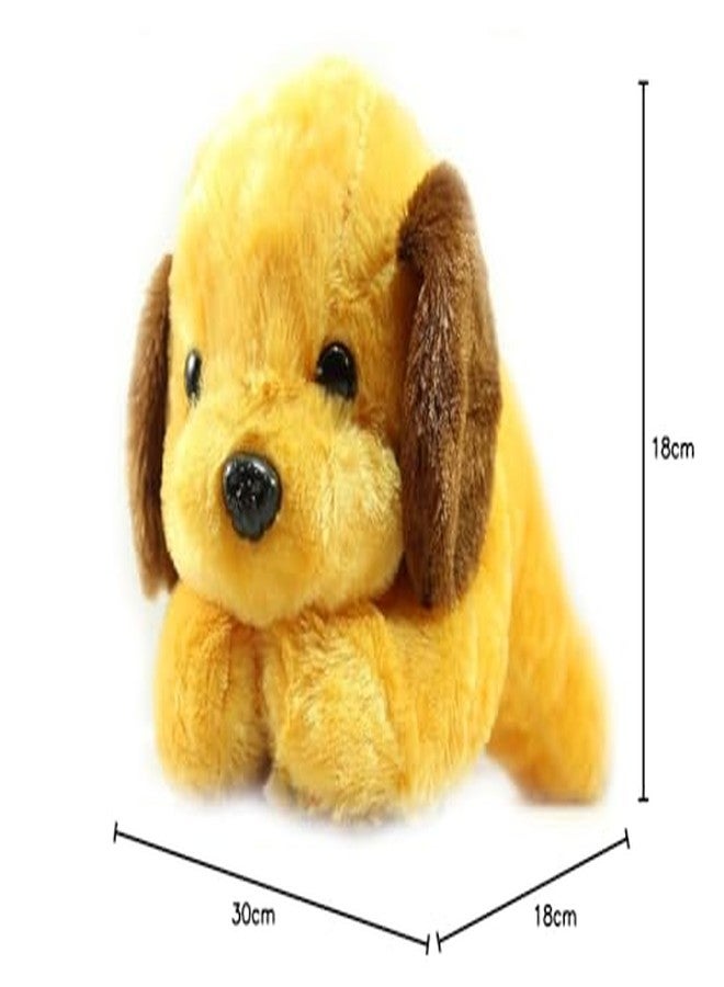 Future Shop Pack of 4 Elegant Soft Toys Combo Appu Elephant, Panda, Brown Dog and Dolphine for Kids Toys - Image 3