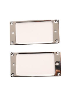 Thoraya 2Pcs Guitar Pickup Frame Metal Curved Bottom Delicate Smoothly Appearance Guitar Pickup Ring Replacement  - Image 4
