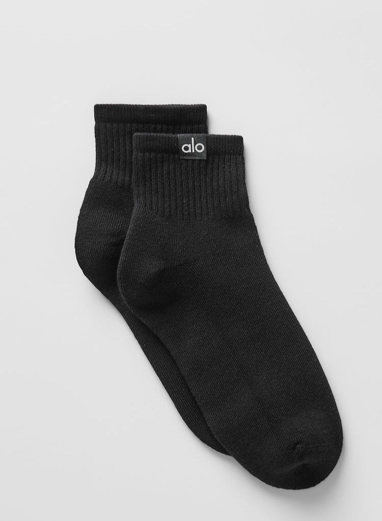 Alo Yoga Alo short cotton socks are soft, breathable and comfortable - Image 1