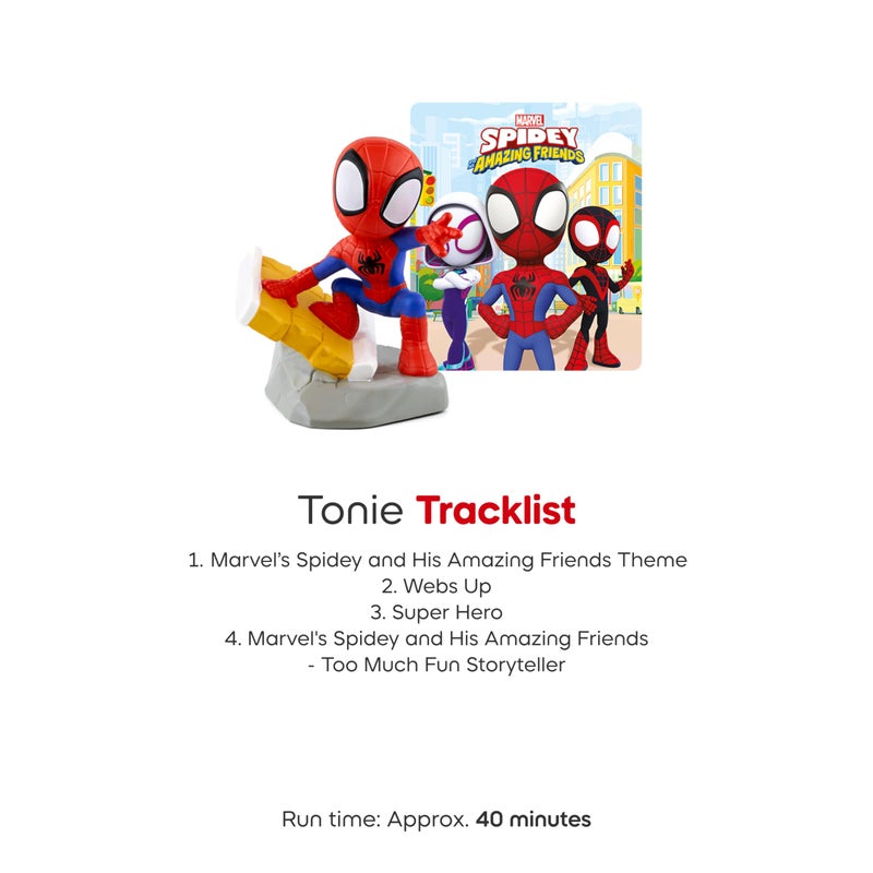 Tonies Spidey Audio Toy Figurine from Marvel's Spidey & His Amazing Friends - Image 5