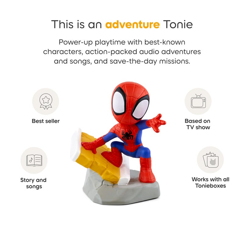 Tonies Spidey Audio Toy Figurine from Marvel's Spidey & His Amazing Friends - Image 4