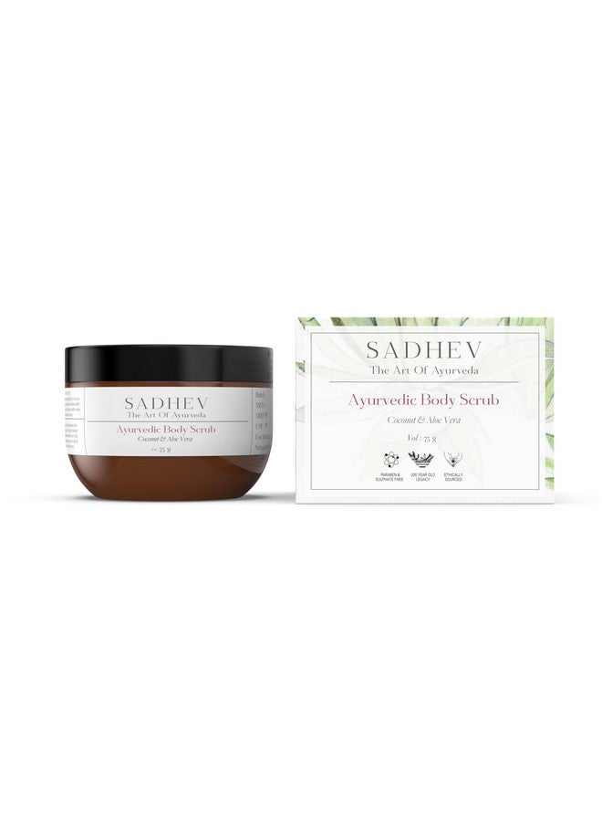 SADHEV Ayurvedic Body Scrub - 75Gm - Image 4