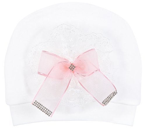 Lilax Baby Girl Jewels Crown Layette 3 Piece Gift Set 0-3 Months Pink - Image 5