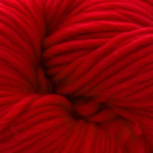Revolution Fibers | Premium Super Bulky Merino Yarn | 100-Grams of 100% Wool Yarn Chunky Weight, Thick Wool Yarn for Knitting, Crochet, Baby Blanket, Dyed, Felting, Weaving (Scarlet) - Image 3