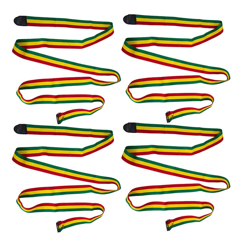 4pcs Djembe Strap: Adjustable Nylon African Snare Drum Shoulder Strap Sling Belt Music Instrument Accessories For Marching Band - Image 1