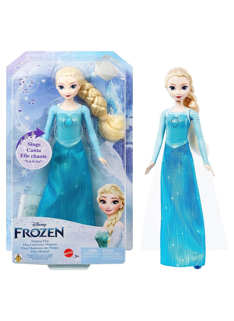 Disney FROZEN Disney Princess Frozen Singing Elsa Doll  - Image 1