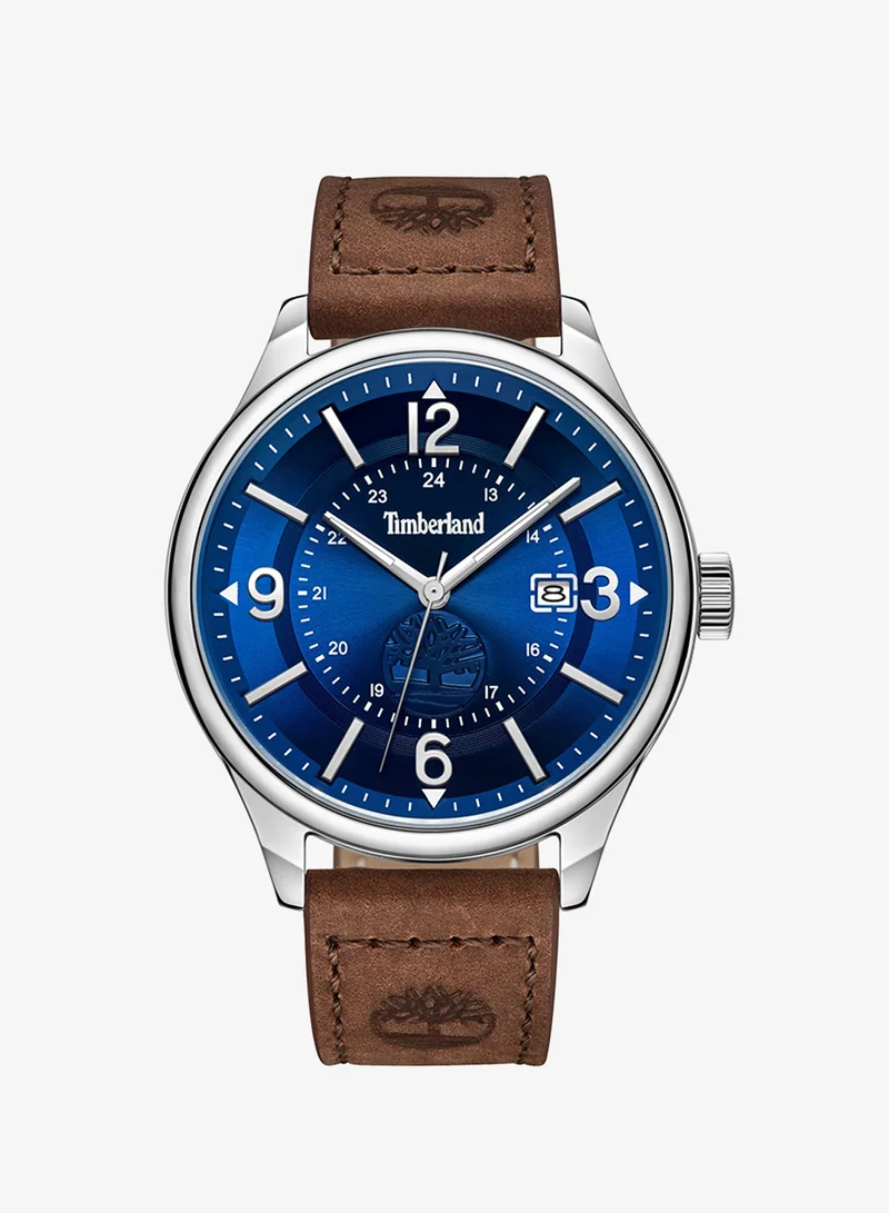 watch for men with brown leather strap