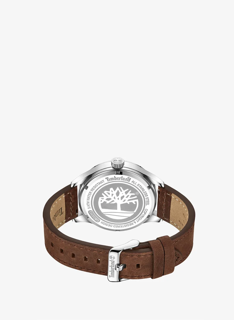 Timberland  watch for men with brown leather strap for Men | Best Price UAE