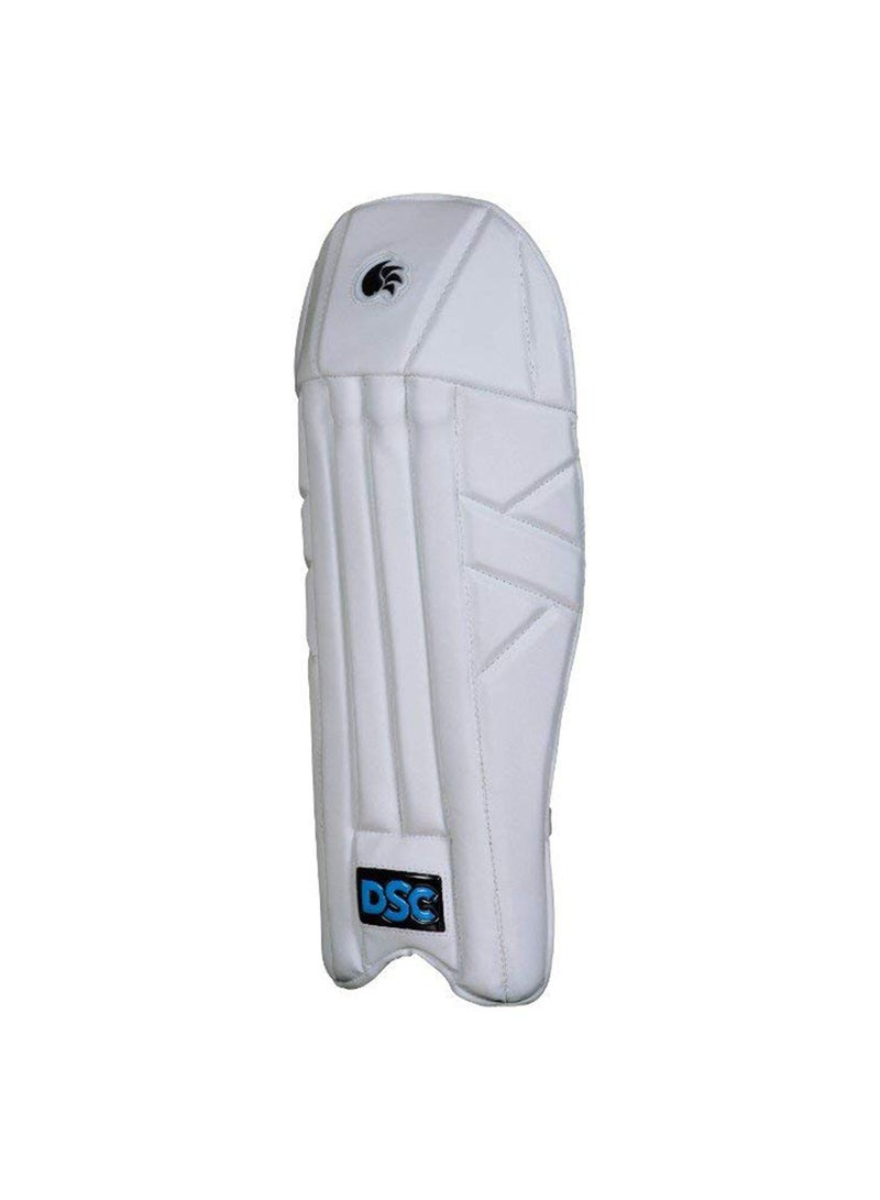 DSC Shoc Cricket Wicket Keeping Legguard | Size: Boys | For Men & Boys | Mesh Instep | Perfect Fit | Compact Wrap around fit  - Image 3