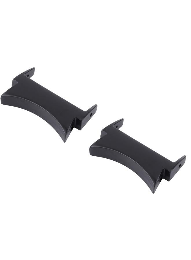 erorex 1 Pair For Samsung Galaxy Watch4 40mm / 44mm Smart Watch Watchband Connector Converter (Black) - Image 3