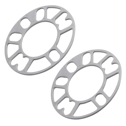 YoRise 2PCS 3 mm Car Wheel Spacers PCD 100120mm Aluminum Alloy Hub Centric Wheel Spacer for 4 5 Lug Universal Car Tire Accessory for 4X100 4X1143 5x108 5x112 5x120 Bolt Pattern3MM - Image 1