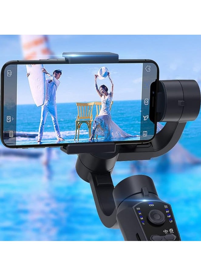 Rosvola Phone Stabilizer 3 axis Selfie Stick Stabilizer for Video Recording  - Image 4
