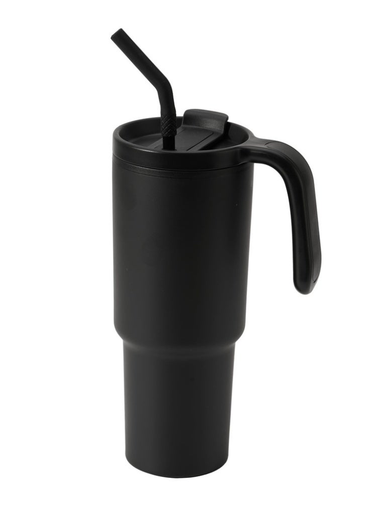 هانز لارسن كوب هانز لارسن فورزا  من الفولاذ المقاوم للصدأ المعاد تدويره مقاوم للانسكاب بسعة  مل أسود - Image 1