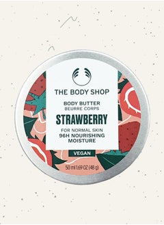 THE BODY SHOP Strawberry Body Butter 50ml  - Image 1