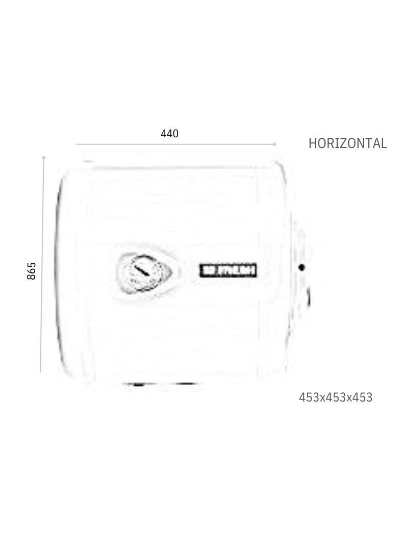 Fresh Water Heater 100L Horizontal Relax / Marina – Energy Efficient Fresh Heater with 5 Year Warranty - Image 2