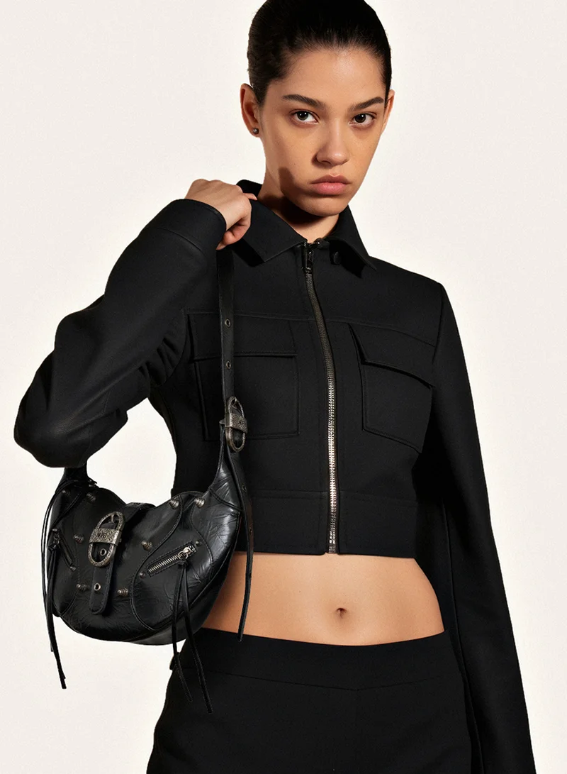 JW PEI Tessa Crushed Shoulder Bag