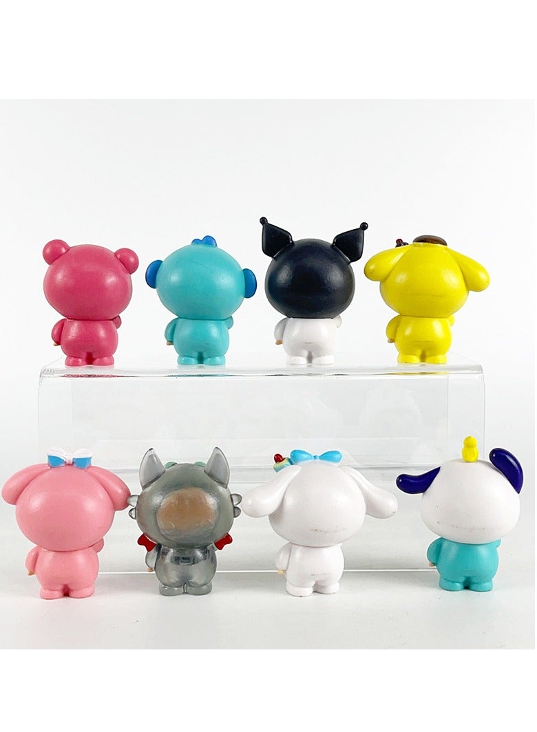 general Mysterious Bukalabu labubu blind box, tide play, figure series doll desktop ornament for family and friends (8-10cm) - Image 3