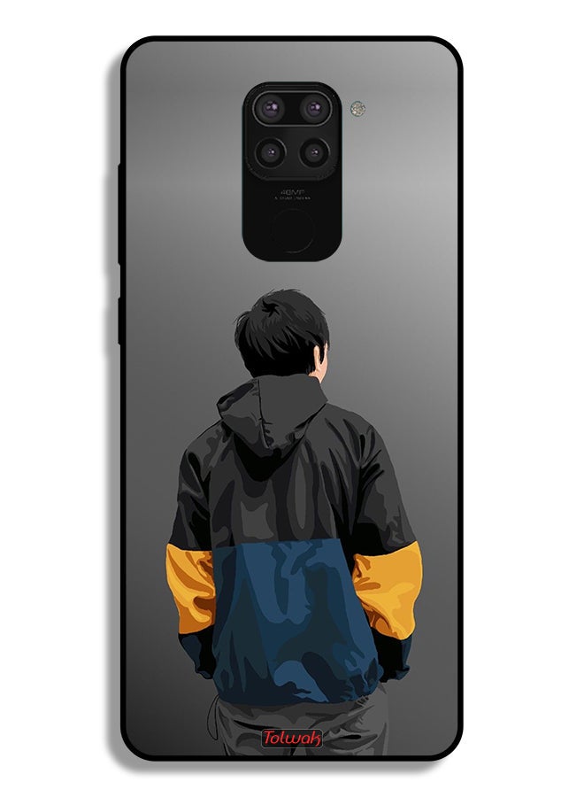 Tolwak Xiaomi Redmi Note 9 Protective Case Cover Boy Portrait Art - Image 2