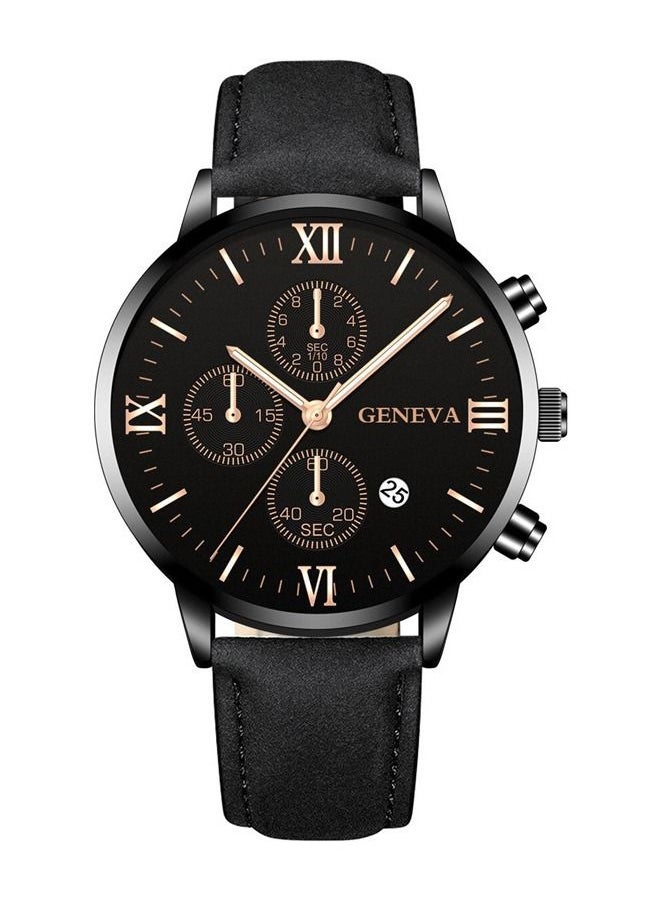 Geneva - Men's Fashion Style Quartz Analog Watch - Image 1