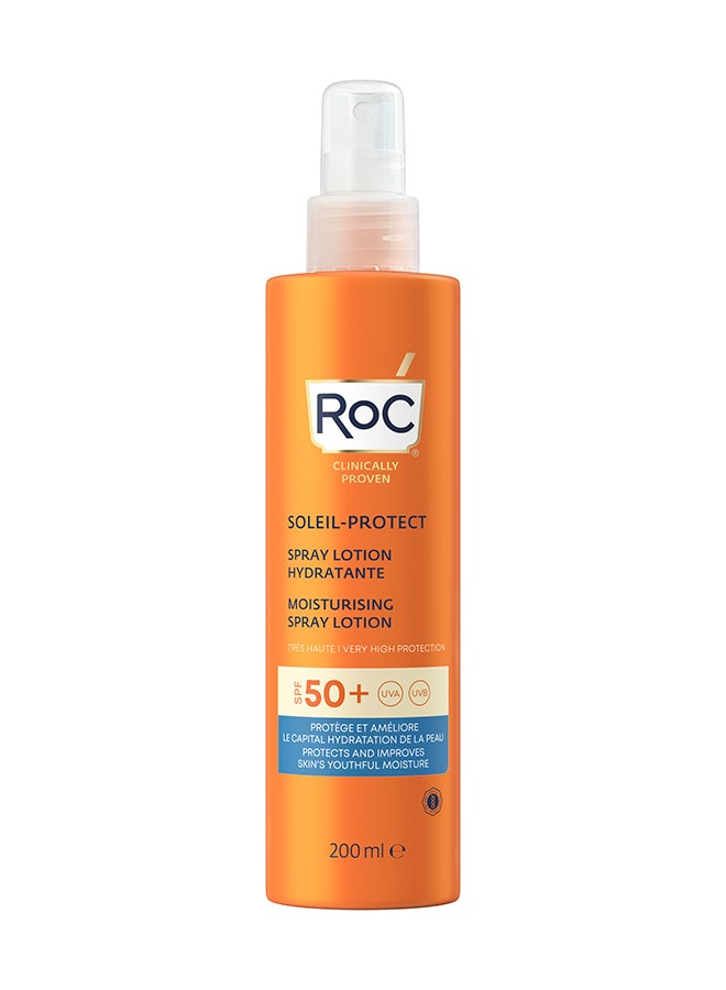 RoC Soleil-Protect Moisturising Spray Lotion Spf50 200Ml - Image 1