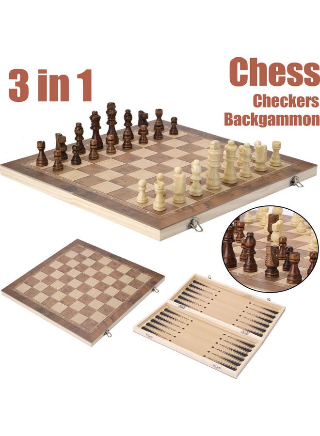 Folding Puzzle Chess Game Set - Image 1