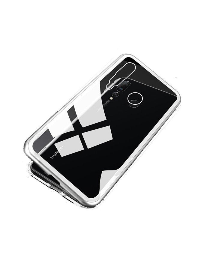 NIBEMINENT Protective Case Cover for Huawei Nove 4 Silver - Image 1