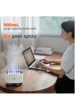 xinzhen Premium Ultra-Quiet Cool Mist Humidifier for Home, Adjustable Mist Levels, Perfect for Bedrooms and Nurseries, Easy to Clean  - Image 3