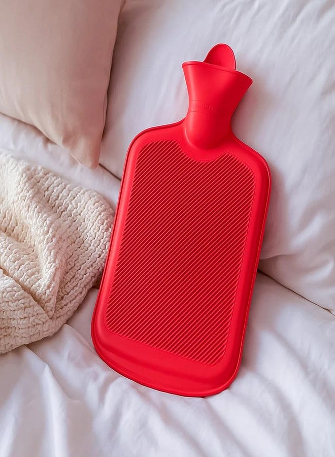 Large Rubber Hot Water Bag for Pain Relief | Leak-Proof Hot Water Bottle for Body, Back & Joint Pain - Image 4