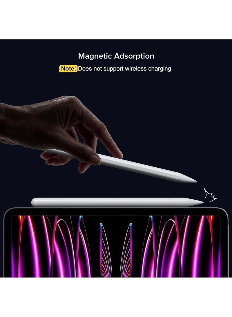 هيان 2025 أحدث قلم Stylus لـ iPad (2018-2025) -13 دقيقة شحن سريع مع حساسية الميل ورفض النخيل لـ iPad 11/10/9/8/7/6th Gen ، Air 7/6/5/4/3/M3/M2 ، Pro 13 "/12.9" /11" /M4 ، Mini 7/6/5th - Image 3
