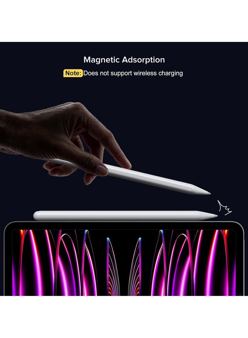 HEYAN iPad Pencil ,Stylus Pen for iPad(2018-2026)-13 Mins Fast Charge with Tilt Sensitivity & Palm Rejection for iPad 11/10/9/8/7/6th Gen, Air 7/6/5/4/3/M3/M2, Pro 13"/12.9"/11"/M4, Mini 7/6/5th - Image 5