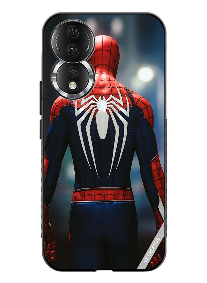 VR CREATIVE Protective Case Cover For Honor 80 Spiderman Back Design Multicolour - Image 1