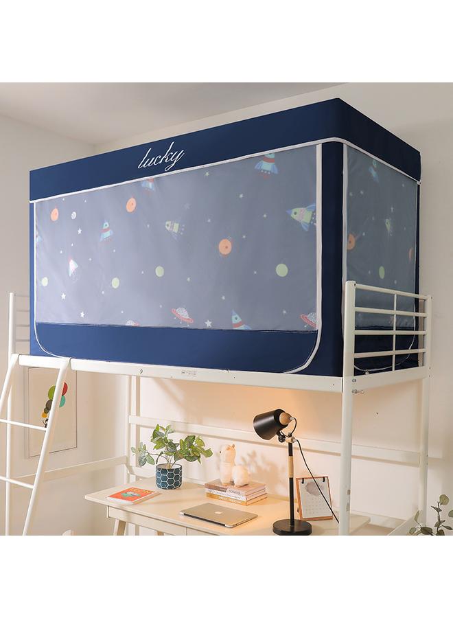 Bluejw ✅Upper And Lower Bunk Student Mosquito Net Shading Bed Curtain Dormitory Bedroom Dust Cover Encryption Anti-mosquito Factory Wholesale And Retail Gift - Image 1