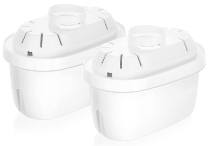 Hskyhan Alkaline Water Filter  2022 Replacement Pitcher Water Filters Improve PH Cartridge 7 Stage Filtration System to Purify Reduces Lead Fluoride Chlorine and More 2 Pack