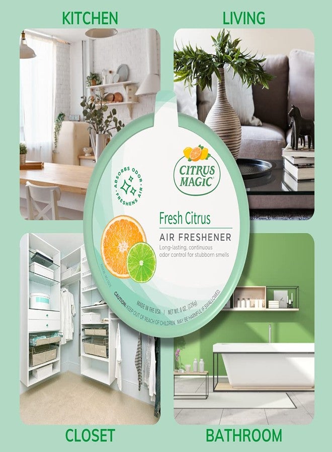 Citrus Magic Odor Absorbing Solid Air Freshener, Fresh Citrus, 20-Ounce, Pack of 2 - Image 4