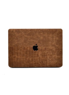 Generic For Apple Notebook Protective Case Macbook Air13/14 "PU Alligator Pattern Computer Protective Case-Color:Antique Crocodile Pattern-Color 5-Applicable Model:(Hollow) 13.3 Pro (A1278)  - Image 5