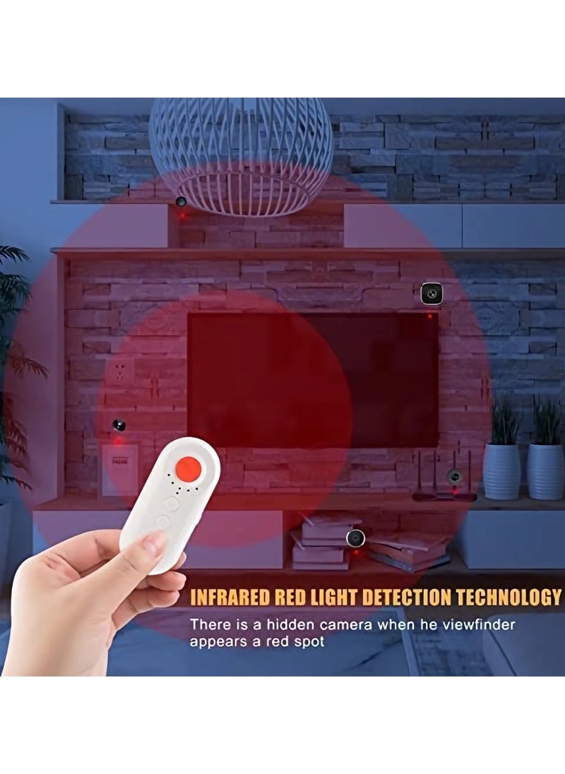 SYOSI - Hidden Camera Detectors with Infrared, Pocket Size Anti Spy Camera Finder, Device Locator with Anti-Theft Alarm, Ideal for Hotels, Bathrooms, and Travel - Image 1