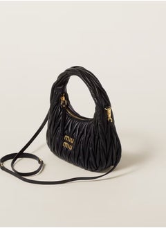 Miu Miu Wander quilted nappa leather hobo Crossbody Shoulder Bag  - Image 2
