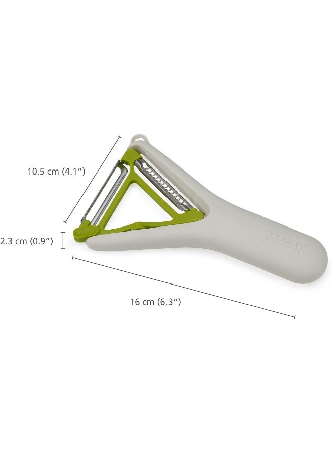 Joseph Joseph Switch 2-in-1 Straight & Julienne Peeler - Image 3